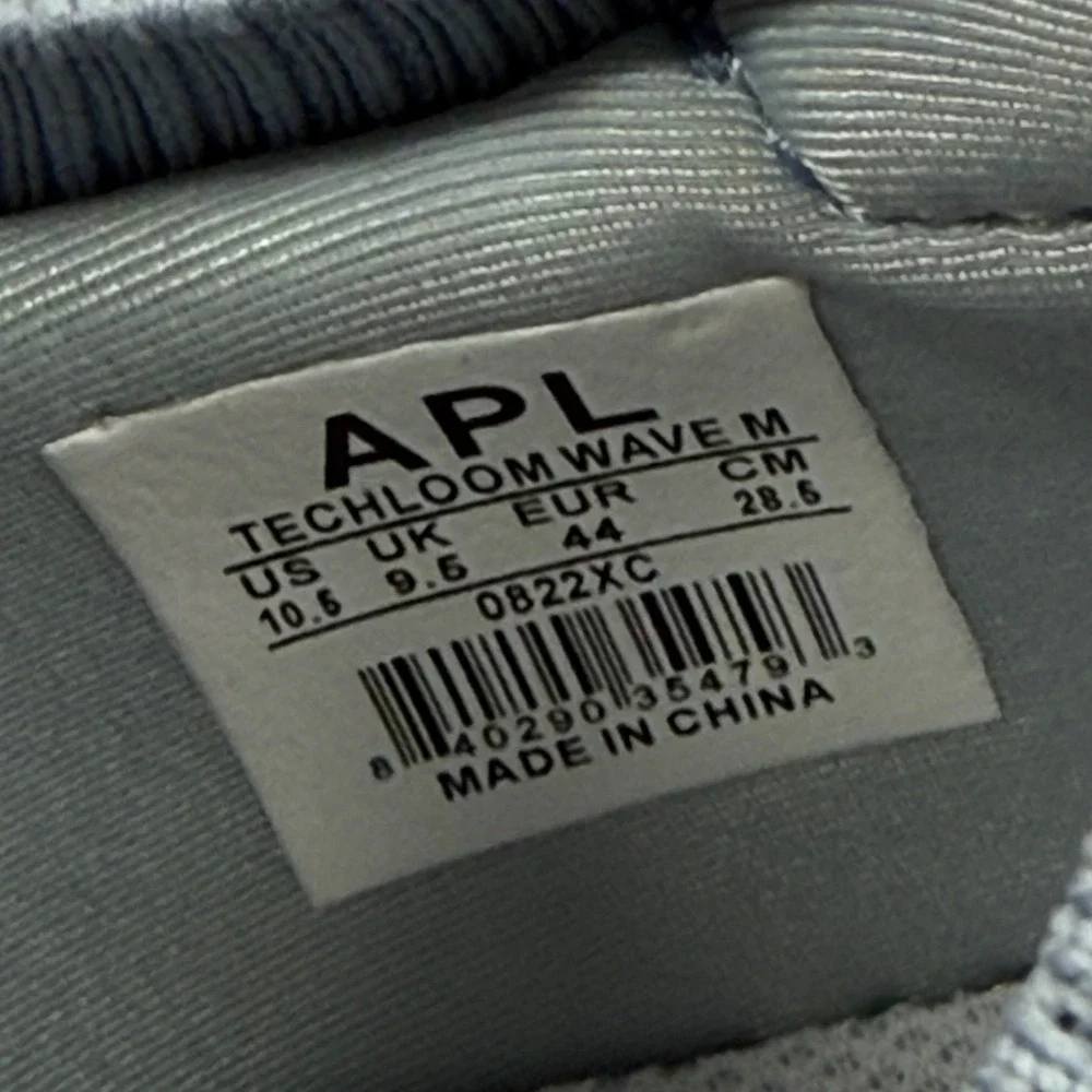 APL Techloom Wave Knit Running Shoes Lightweight Athletic Forged‎ Blue 10.5